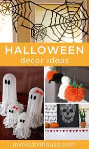 Diy Halloween Decor Craft Ideas Halloween Crafts Decorations Diy Halloween Decorations Easy Diy Halloween