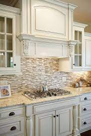 Read on to see if it's right for your kitchen! White Counters With Granite An Tile Backsplash Kitchen Cabinets Kitchen Renovation Shabby Chic Kitchen