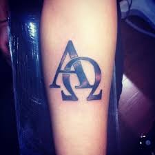 Alpha And Omega Greek Letters Beginning And The End Tattoos Alpha Omega Tattoo Piercing Tattoo