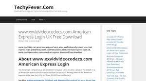 Www.xxvidvideocodecs.com is malware on the american express login. Https Ahmspro Com W Logins Www Xvidvideocodecs Com American Express Login Uk Login Php