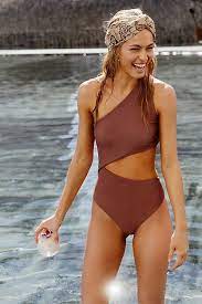 Ribbed Celine One Piece In 2021 Cute One Piece Swimsuits Swimsuits Outfits Bikini Outfits