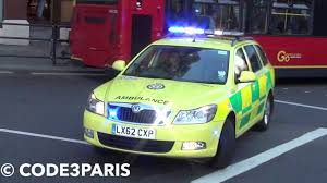 London Ambulance Skoda Octavia Rapid Response Car Skoda Octavia Skoda Ambulance