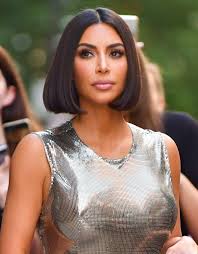 Kim kardashian medium straight cut kim kardashian hair. Kim Kardashian S New Bob Is Her Shortest Haircut Yet Photos Allure