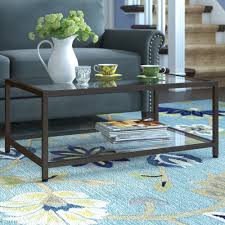 This coffee table offers a beautiful wood tabletop and sturdy iron legs to offer an edgy modern industrial touch. Latitude Run Kimberline Coffee Table Reviews Wayfair