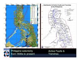 The map shows the distribution of active faults and trenches in the philippines as delineated by phivolcs. 2 2 Active Faults Other Earthquakes Source Zones