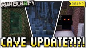 Minecraft 2019 Cave Update Cave Updatenow Bedrock Console Java Minecraft All Minecraft Bedrock