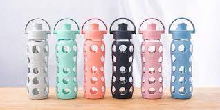 Lifefactory Glass Water Bottles With