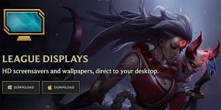 league of legends displays app launched
