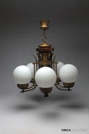 art deco ceiling lamp in wood metal and white opaline circa 1930 ceiling lamp artdeco design interiors decoration circacollection 1930 cir verlichting