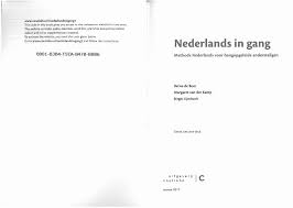 Meld je nu aan voor de grootste totale prijzenpot van nederland! Nederlands In Gang 2017 Pdf Pdf Txt