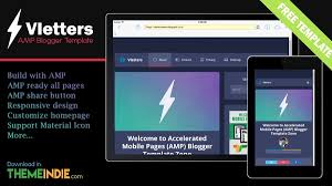 Download #VlettersAMP – Accelerated Mobile Pages (AMP) Blogger ...