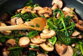 Spinach And Mushroom Chicken Paleo Leap Recipe Spinach Stuffed Mushrooms Healthy Chicken Recipes Spinach Recipes
