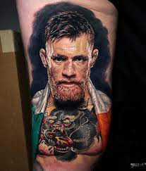 Tattoo Artist Steve Butcher Conor Mcgregor Color Portrait Tattoo Realism Portrait Tattoo Artists Conor Mcgregor Tattoo