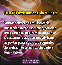 Contact feliz dia internacional das mulheres on messenger. Feliz Dia Internacional Da Mulher Vamos Celebrar Frases Dia Da Mulher