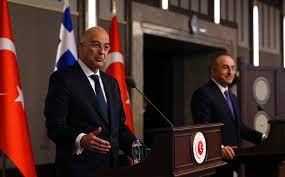 Με χαμηλές προσδοκίες μεταβαίνει στην aγκυρα ο υπουργός εξωτερικών νίκος δένδιας, όπου θα γίνει δεκτός από τον πρόεδρο της τουρκίας ρετζέπ ταγίπ ερντογάν στις 3 το μεσημέρι, ενώ μετά θα συναντηθεί και με τον τούρκο. Id5u5mewy9521m