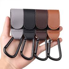 Compre 1pc Rotate Pu Leather Baby Bag Stroller Hook Rotatable Velcro Hang Stroller Accessories Pram Barato Frete Gratis Avaliacoes Reais Com Fotos Joom