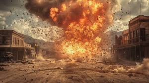 Free Explosive Urban Chaos Image | Download at StockCake