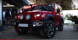 The top variant new mahindra thar 2020 on road price is ₹ 15.98 lakh*. Mahindra Thar Tastefully Modified For Wrangler Like Look By Azad 4x4