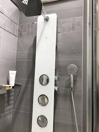 Shower Column Purchases At Porcelanosa Shower Columns Powder Room Door Handles