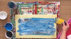 Bist du auf der suche nach interessanten ideen zum malen mit kindern, die die fantasie deines nachwuchses anregen und dabei helfen, die künstlerischen fähigkeiten zu verbessern? Wasser Meer Malen Abstract Water Painting Tutorial Acryl Anleitung Youtube