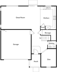 Plan 2345 New Home Floor Plan In Falling Water By Kb Home Floor Plans House Floor Plans Kb Homes