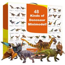 Pnso age of dinosaurs dinosaur models, prehistoric animals and figures. Buy Pnso 48 Kind Of Dinosaur Figure T Rex Spinosaurus Allosaurus Spinops Animal Toy Online In Turkey 362746103028