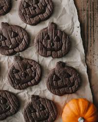 Pin By Candice C On Hallowe En In 2020 Shortbread Pumpkin Cookies Sweet