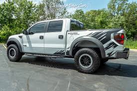 F150 will do burnouts and can haul some payload. Used 2014 Ford F 150 Svt Raptor Roush Upgrades For Sale Special Pricing Chicago Motor Cars Stock 16038