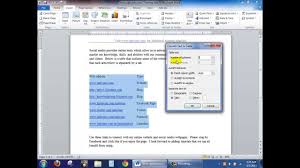 Convert Text To Table And Add Design Style Using Microsoft Word 2010 Microsoft Word 2010 Microsoft Microsoft Word