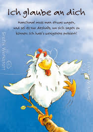 Art Nr 9658 Postkarten Ich Glaub An Dich Aufmunternde Spruche Lustige Spruche Spruche