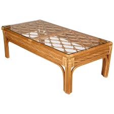 In addition, in the winter time to be reminded of summer days spent at sea. Bamboo And Glass Top Coffee Table 1970s For Sale At 1stdibs