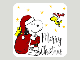 Snoopy Merry Christmas Coaster by neilault - MakerWorld