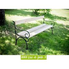 Nous cherchons, pour le compte d'un de nos clients ( banque assureur en bancs de jardins : Banc De Jardin En Fer Alma A Lattes Bois Et Pieds Metal Mobil