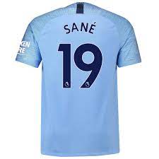 Shop with afterpay on eligible items. Manchester City Home Stadium Shirt 2018 19 With Sane 19 Printing