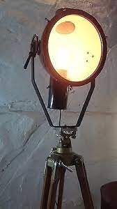 Tripod Steh Stativ Lampe Industrie Design Lamp Film Theater Buhnen Scheinwerfer