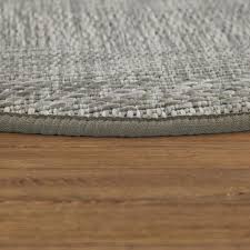 Individuell und anpassungsfähig teppiche aus sisal passen sich den individuellen anforderungen an und sind in den gängigen maßen 220×300, 170x240m, 140×200 oder. Runder In Outdoor Teppich Flachgewebe Mit Sisal Look Skandi Design In Beige Creme Kaufen Bei Diva Teppich Center