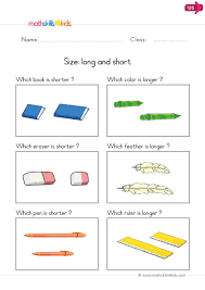 This pdf workbook contains 73 addition worksheets for preschool, kindergarten, 1st grade. Measurement Worksheets For Kindergarten Pdf Measure And Compare By Size Or Weight