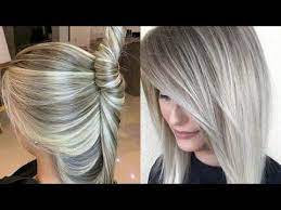 ميلونج بدون ليماش أو الديكاباج اشقر بلاتيني دائم يهبل نفس فوطو youtube hair styles hair beauty