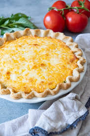An Image Of A Classic Tomato Basil Pie In A Buttery Pie Crust With Vine Ripe Tomatoes And Basil Next To It Southern Tomato Pie Tomato Pie Tomato Pie Recipe
