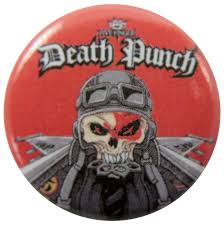 Five Finger Death Punch - Knucklehead Button Badge