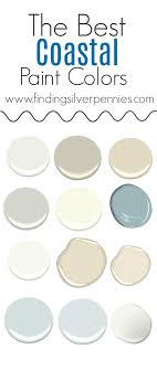The Colors Of Our Home Finding Silver Pennies Beach House Interior Beach House Decor Coastal Paint Colors