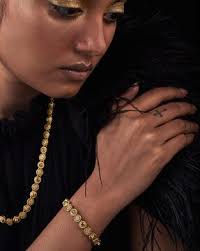 Buy Gold-Toned Bracelets & Bangles for Women by Eina Ahluwalia Online