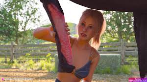 Slushe - Galleries - Stroking Horse Cock