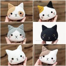 Cats 2019 baixar filme : Hainchan 4 Cat Head Crochet Amigurumi Crochet Pattern Etsy Crochet Cat Pattern Crochet Patterns Amigurumi Crochet Patterns