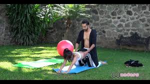 Termine cogida en mi clase de yoga