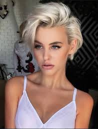 42 Hottest Short White Blonde Pixie Haircuts Femininity And Practicality Page 5 Of 42 Short Blonde Haircuts Blonde Pixie Haircut Cool Short Hairstyles