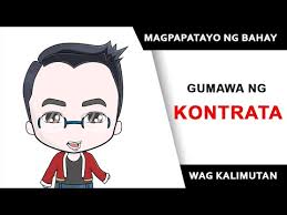 Mga tala ng aking buhay ni gregoria de jesus alay kay g. Kontrata Sa Pagpapagawa Ng Bahay Youtube