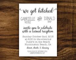 Wedding Reception Only Invitations On Kraft Paper Rustic Wedding Invitations Con Reception Only Invitations Wedding Backyard Reception Casual Wedding Reception