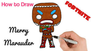 How To Draw Merry Marauder Fortnite Drawings Art Tutorial Easy Drawings Cute Drawings Drawings