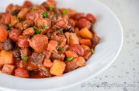 Fiesta Menudo Recipe Panlasang Pinoy Recipe Pork Menudo Recipe Menudo Recipe Pork Recipes
